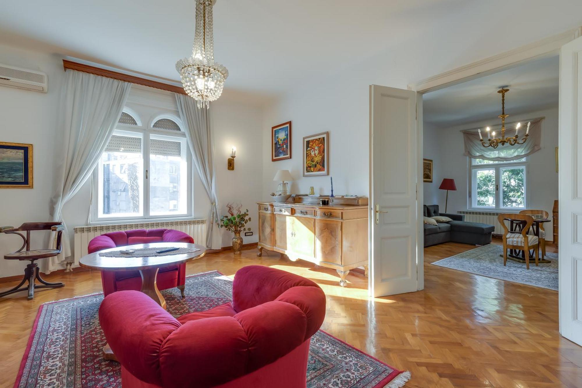 City Apartment With Garden - Happy Rentals Рийека Екстериор снимка